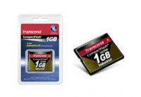 Transcend CFCard 1GB Industrial 100X PIO Mode (TS1GCF100I-P)